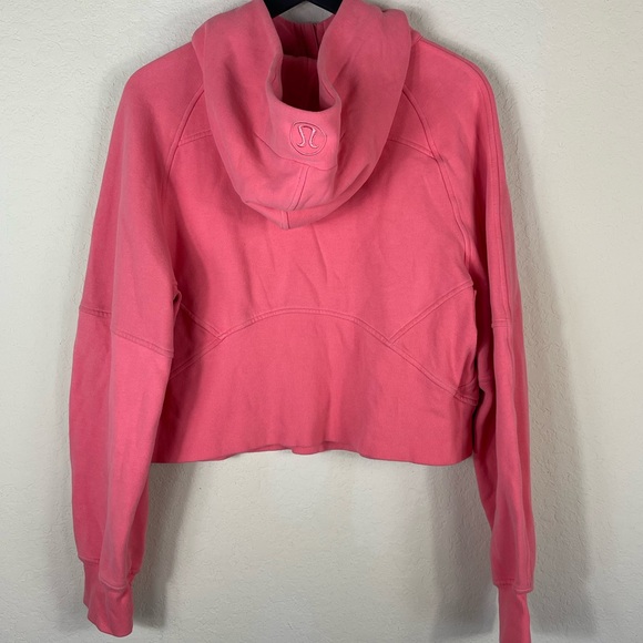 Lululemon Scuba Oversized Half-Zip Hoodie Lip Gloss Size M/L - Picture 5 of 10